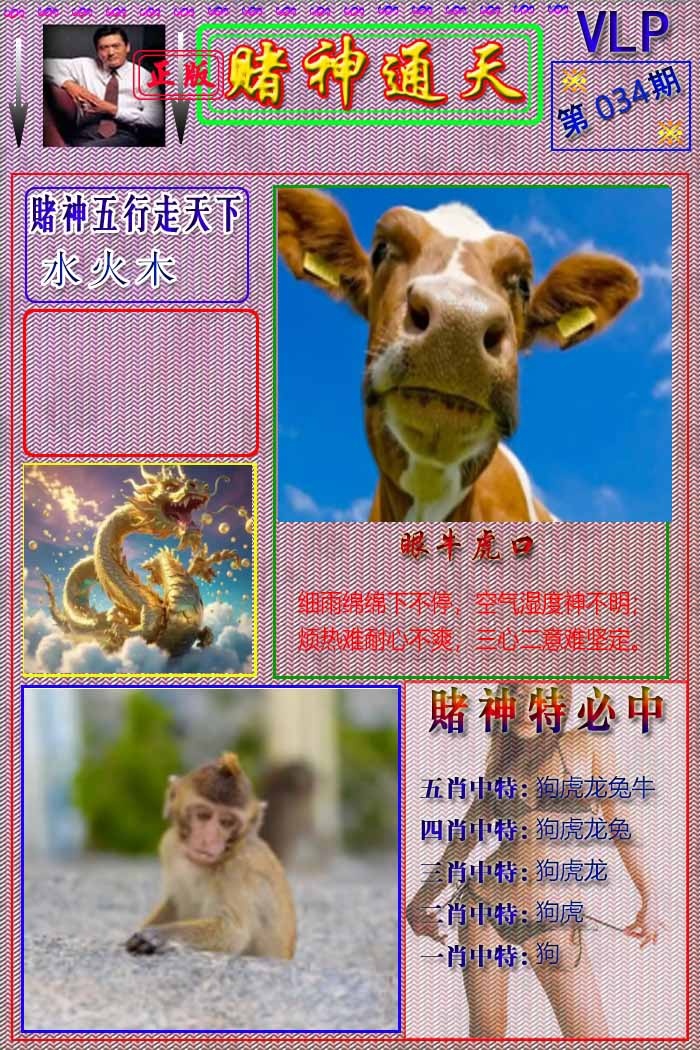 034期赌神通天报[图]